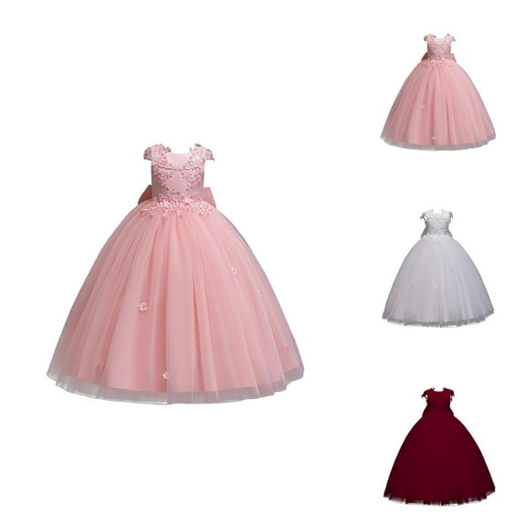 Girls Dresses Girls Princess Dress Spring And Summer New Children's Dress Puffy Dress Princess Dress Girl Model Catwalk Dress Party Dress