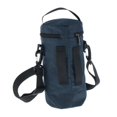 thumbnail image 4 of Water Bottle Holder Carrier with 3 Pockets And Adjustable Shoulder Strap - Green, 4 of 6