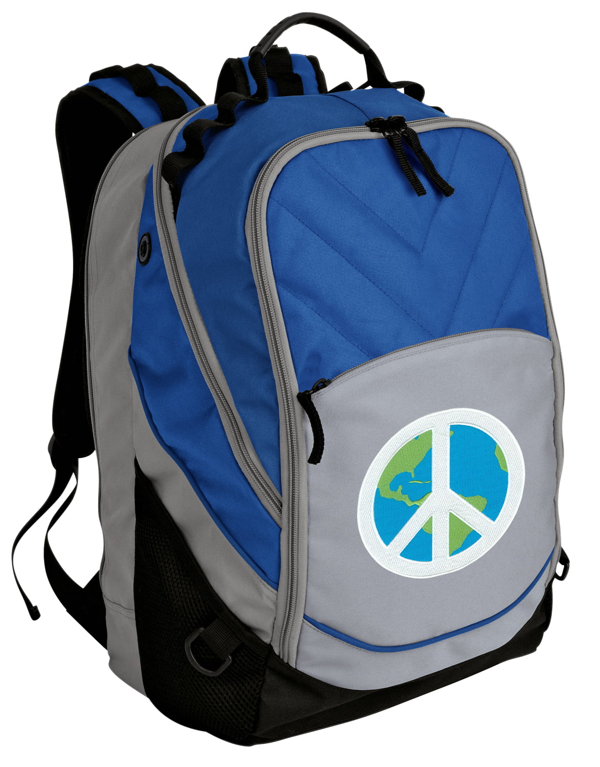 Hobo Backpack With Colorful Patchwork Hippie Peace Sign Backpack Peace Sign Backpack Backpack With Peace Signs And Multicolor Designs