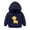 Dark Blue, variant on AOMPMSDX Toddler Boys Girls Pullover Sweatshirt Children Solid Plus Babies Hooded Color Top Girls Tops Kids Hoodies And Sweatshirts Yellow 130(4 Years-5 Years)