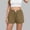 Army Green, variant on Women’s Elastic Waist Loungewear Shorts, Women Soft Lounge Shorts Sleepwear, Womens and Women's Green,Size S-2XL