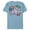 Ocean Blue, variant on Disney Lilo & Stitch Stay Weird - Short Sleeve Blended T-Shirt for Adults -Customized-Navy Heather