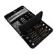 thumbnail image 5 of Organizador de joyas plegable, ligero y portátil para viajes, pulseras y collares. Negro, 5 of 9