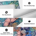 thumbnail image 5 of Vintage Boho Floral Outdoor Rug 5x7 Ft, Non Slip Washable Area Rug, Colorful Vintage Flowers Abstract Art Patio Rugs Carpet Runner, Large Floor Mat for Indoor/Outdoor Deck Porch Camping, 5 of 8