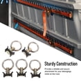 thumbnail image 4 of L Rail Attache Simple, Fixation Sécurisée Polyvalente 5 Pcs L Rail Attache Point d'Ancrage Simple pour Moto, 4 of 7
