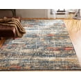 thumbnail image 3 of K2 Floor Style - THEORY Power Loom Ivory/Crimson Rug, 3 of 3