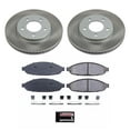 thumbnail image 2 of PowerStop Front Semi-Coated Rotor and Low-Dust Ceramic Brake Pad Kit SC3009, 2 of 3