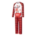 thumbnail image 3 of Nituyy Family Matching Christmas Pajamas Set,Snowman Printing Tops Long Pants Sleepwear, 3 of 10