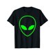 thumbnail image 2 of Green Alien Head T-Shirt Cotton Fun Design DIYMen's Soft breathable Summer and winter comfortable casual sports Halloween and Christmas gifts Tee For Adult, Men, Women, Teen, Teenager, Adole, 2 of 6