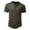 Army Green, variant on Mens Shirts Summer Men Casual Solid Slim-fit Short Sleeve Round Neck T-Shirt Tops Blouse