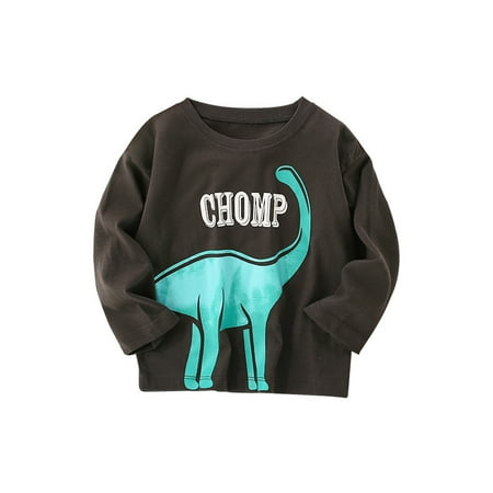 

ONTNO Toddler Round Neck Long Sleeve Pullover Sweatshirt