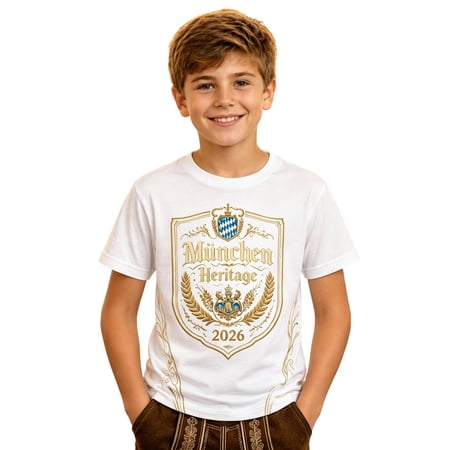 Little Boys Casual Tops Loose Fit Tees Festival Graphic Printed Short Sleeved Crew Neck Shirt Clothes Size 8-9T