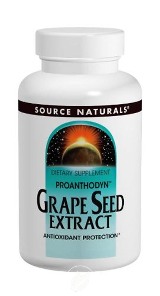 SOURCE NATURALS Grape Seed Extract Proanthodyn™ 100 mg 30 Tablet 30