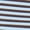Brown Blue Stripe, variant on Ribbed Crewneck Tee with Long Sleeves, Women's and Women's Plus XXS-4X