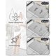 thumbnail image 2 of Alfombrilla de baño antideslizante superabsorbente de secado rápido, alfombrilla de ducha natural para suelo de baño, fácil de limpiar (23,6 X 15,4), 2 of 5