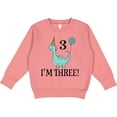 thumbnail image 2 of Inktastic 3rd Birthday 3 Year Old Dinosaur Party Toddler Sweatshirt, 2 of 4