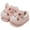 j7-Pink, variant on LIIPEE Kids Cartoon Slippers For Girls And Boys Cute Non- Flat Bottom Slipper Booties Fall Winter Warm Fuzzy Comfortable House Shoes,8-9 Years