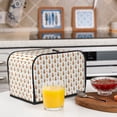 thumbnail image 6 of Daiia Cute Carrot Print Pattern 2 slice Toaster Cover, Toaster Appliance Dust-proof Cover For Kitchen Small Appliance Dust Cover and Fingerprint Protection, 6 of 7