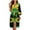 Jamaican Flag Butterfly, variant on Wolf Robes for Women Sexy Plus Size 2XL Comfortable Mid-Calf Length Bathrobe Casual V-Neck House Kimono Robe Women's Long Sleeve Nightgown with Waist Belt