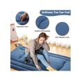 thumbnail image 2 of Eastvita Full Size Futon Mattress - Foldable/Roll - Up Japanese Style Sleeping Mattress for Adults/Ideal for Dormitory/RV Travel//Camping, 2 of 5