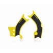 Protezione Telaio Moto Acerbis X-Grip – Rosso/nero, In Policarbonato E Plastica Flessibile, Doppia Iniezione, Antiusura E Antiscivolo