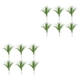 thumbnail image 3 of Plantas artificiales de hojas falsas Wosthever 6 piezas Verde 2Conjunto, 3 of 6