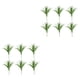 thumbnail image 1 of Plantas Artificiales Injueey 6 Piezas Hojas Falsas Decoración Verde 2Conjunto, 1 of 6