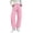 A45 Hot Pink, variant on Women's Striped Pants High Waisted Straight Leg Casual Trousers Vertical Stripe Wide Leg Pants with Pockets Button Front Comfort Vintage Style for Office Work or Daily Wear