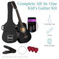 thumbnail image 5 of Best Choice Products 30in Kids Acoustic Guitar Beginner Starter Kit w/ Strap, Case, Strings - Black, 5 of 10
