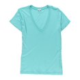 thumbnail image 1 of Splendid Camiseta básica sólida para mujer, verde, mediana Splendid Camiseta básica, 1 of 2