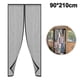 thumbnail image 1 of Sunrain Reincompatible Withced Magnetic Screen Door Hands Free Mesh Screen Door Curtain Self-sealing Heavy Dut, 1 of 5