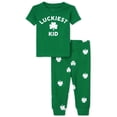 thumbnail image 1 of Conjunto de pijama The Children's Place St. Patricks Day 4T de algodón, 1 of 4