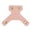 C001- Pink, variant on Nurse Work Accessory, Stethoscope Name Tag Personalized, Name Tag Holders, Nurse Badge Holder, 2X2 Inch Beige Custom Stethoscope Identification Plate, Smooth Faux Leather Build