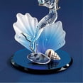thumbnail image 5 of Mermaid and Shell Handcrafted Glass Figurine with 22k Gold Trim QGL3743, 5 of 6