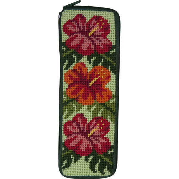 Stitch /& Zip Needlepoint Half Specs Case Kit SZ15 Shells