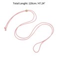 thumbnail image 3 of Unique Bargains 1 Pc Adjustable Waist Cord Elegant Buckle Adjustable Handmade Cord Belt for Women Pink, 3 of 5