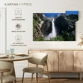 thumbnail image 5 of Elephant Stock Low Angle View Of The Yosemite Falls Wall Art - Horizontal Canvas Wall Art - Living Room Wall Decor - Nature Canvas - Gray And Blue Decor By George Oze - 30" x 20", 5 of 8