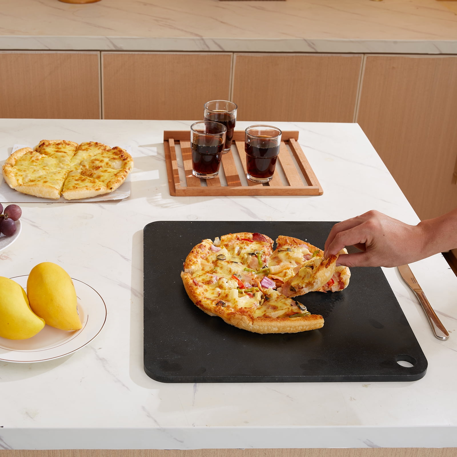 BENTISM Pizza Steel Baking Sheet, Kuwait Ubuy