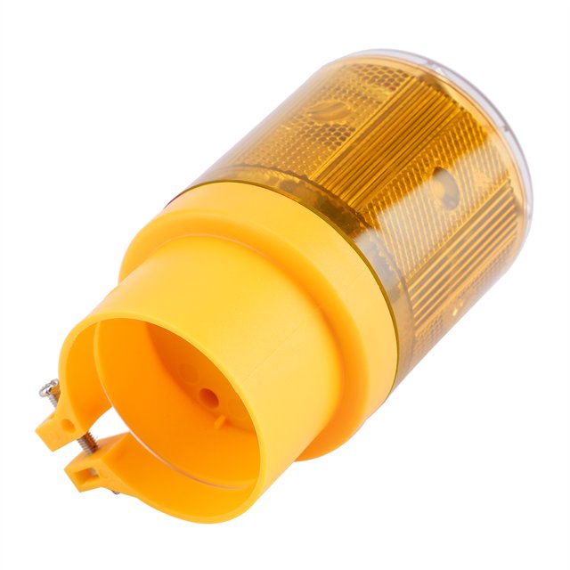 Flashing Car Warning Light, Alarm Strobe Lamp Strobe Lamp, Solar Power Light For Snowy Mud Wind Season Warning Light Outdoor
