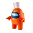 thumbnail image 3 of Among Us Figura coleccionable en color naranja de 11 cms de altura con Accesorios Among Us 170757O, 3 of 7