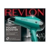 Revlon Essentials Volume Booster Hair Dryer RVDR5036 1875W Ionic Technology, Teal with 2 Attachments