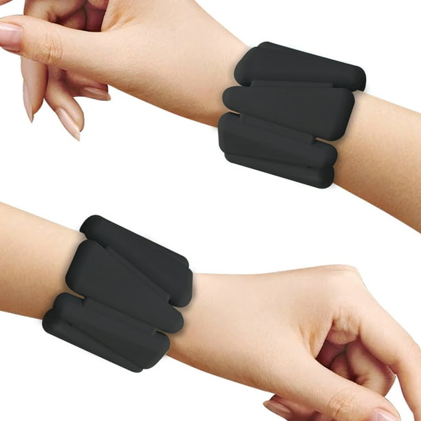 Pesas De Muñequera, Pesas Ajustables Para Tobillo Y Muñeca, Pulsera De Peso Portátil Para Yoga, Baile, Natación, Barbel, Pilates 1 Par Vogacara OD015022-02