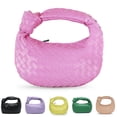 thumbnail image 1 of HLONK Sac à Main Tissé en Cuir PU Doux pour Femmes, 1 of 3