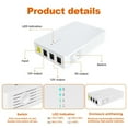 thumbnail image 6 of Wgp Dc12V9 Fiber Optic Modem Backup Ups Uninterruptible Power Supply (Ups) For Routers, Mobile Mini Ups For Routers Tools, 6 of 9