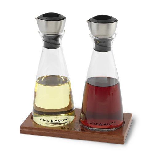 Cole & Mason Oil and Vinegar Pourer Gift with Flow Select (Set of 2)