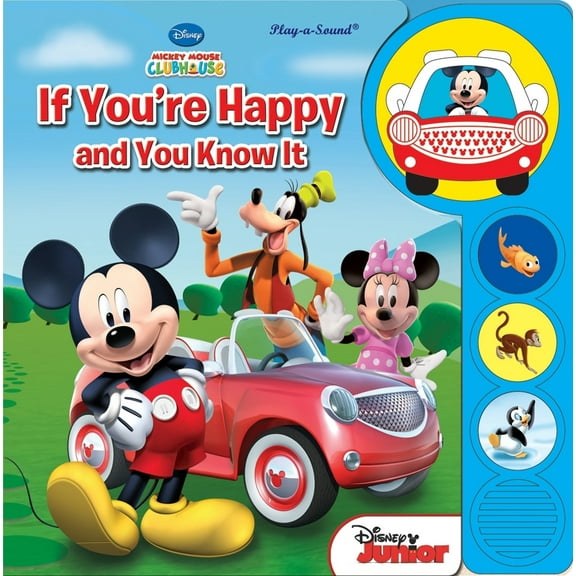 Pre-Owned Disney Mickey Mouse Clubhouse: If You're Happy and You Know It [With Battery] (Board book) 1450874371 9781450874373