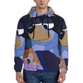 thumbnail image 5 of Sigee Bluey (3) for Men's Pullover Hoodie Sweatshirts Adult Casual Long Sleeve Sweatshirts ,Sizes S-4XL,XX-Large, 5 of 6