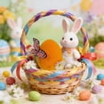 thumbnail image 6 of HuiXinOu Large Flocked Easter Egg Decor 15.24x10.16 Inch for Home Table Centerpiece Shop Window Display Spring Holiday Party Indoor Outdoor Decorative Ornaments, 6 of 6