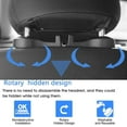 thumbnail image 2 of 4 Pack Universal Auto Vehicle Back Seat Headrest Hanger Holder Hook, 2 of 4