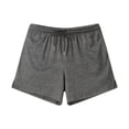 thumbnail image 2 of Stamzod Men's Gym Workout Shorts Elastic Waist Athletic Shorts Lightweight Sports Running Shorts with Pockets Gray M, 2 of 5